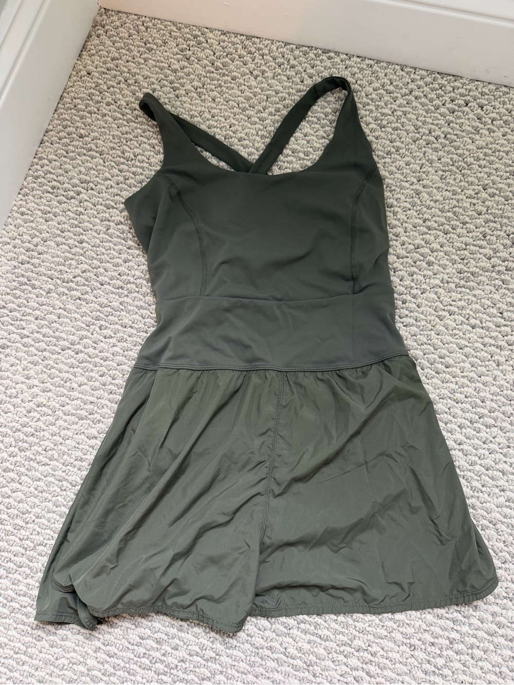 Women’s Olive Green Athletic Dress